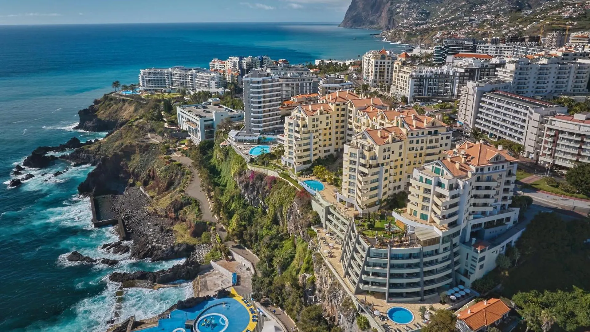 Oceanside Terrace Apartment By Holiday Rental Madeira Funchal  Portugal